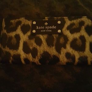 Cheetah print kate spade.