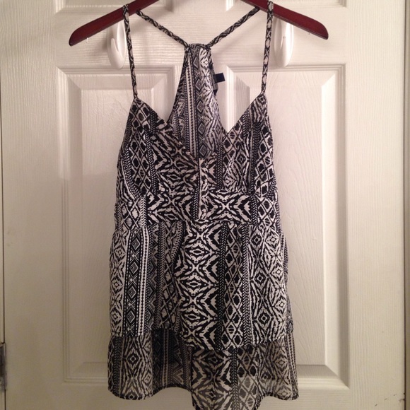 Racer back top