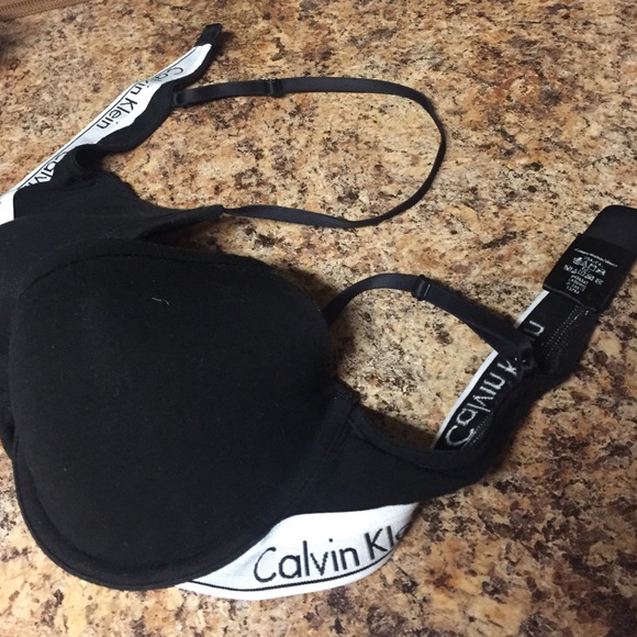 Calvin Klein black bra