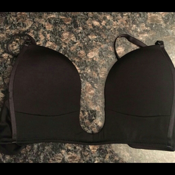 Victoria's secret plunge bra black 38D