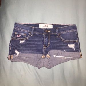 Hollister blue shorts