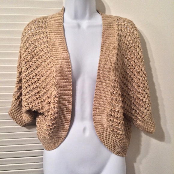 River Island Gold Bolero River Island Gold Bolero