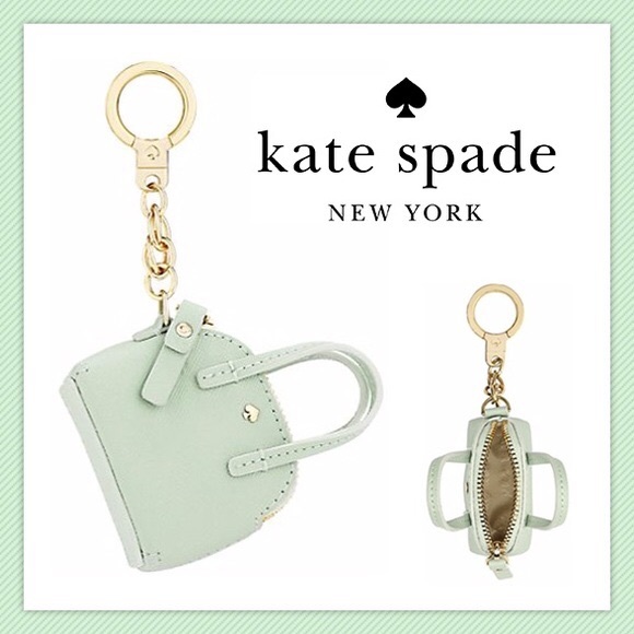 Kate Spade Maise Keychain Mint Mojito