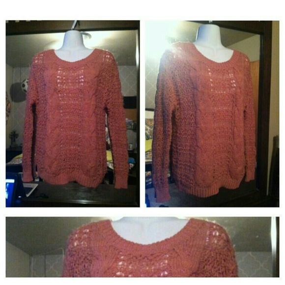 Lauren conrad crochet sweater