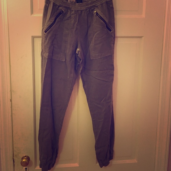 Grey boho pants