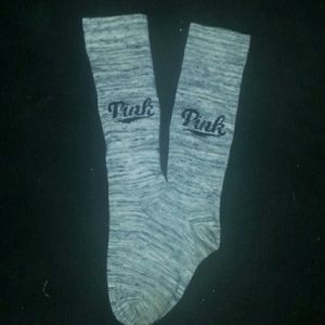 Victoria secrets PINK socks.