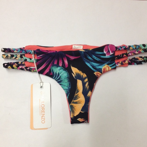 Aloha print San Lorenzo thong