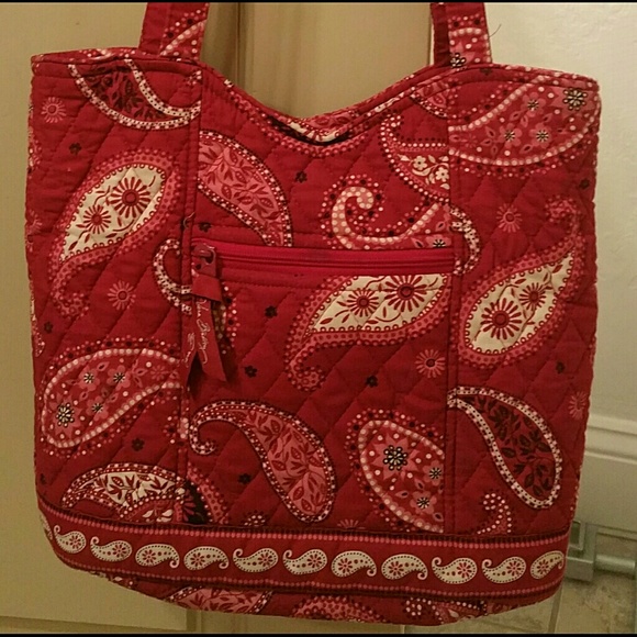 Red paisley Vera Bradley purse