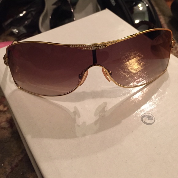 VOGUE Gold Sunglasses