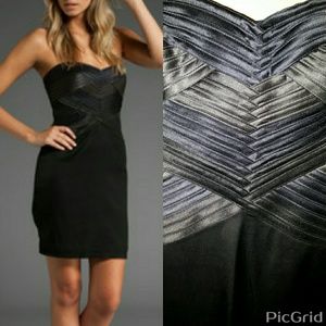 🔥1 Day Sale🔥BcbgMaxAzria strapless dress