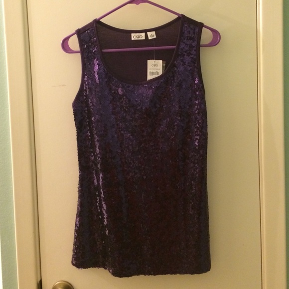 Deed purple sequence top. - Picture 1 of 2