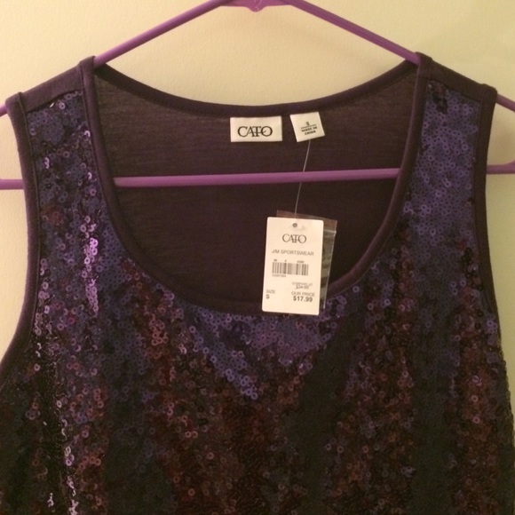 Deed purple sequence top. - Picture 2 of 2