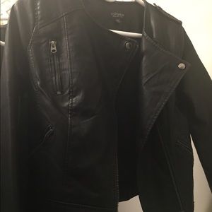 Topshop Leather Jacket