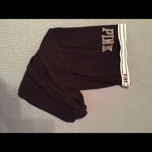 Vs pink jogger sweats