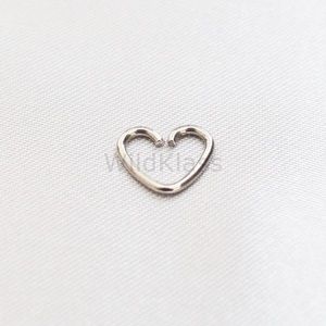 Cartilage Earring Heart Shaped 16g Tragus Earring