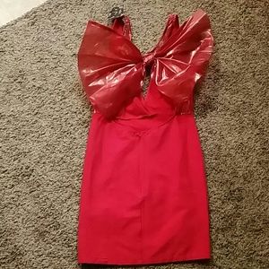NASTY GAL Red Dress