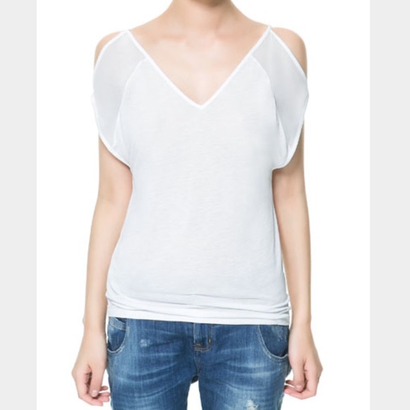 BLACK off shoulder top