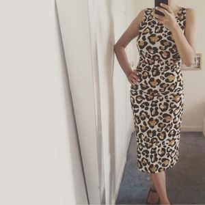 ✨ Sexy Norma Karmali Leopard Print Dress ✨
