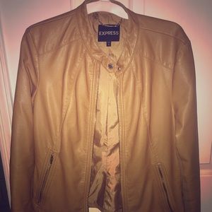 Express faux leather jacket