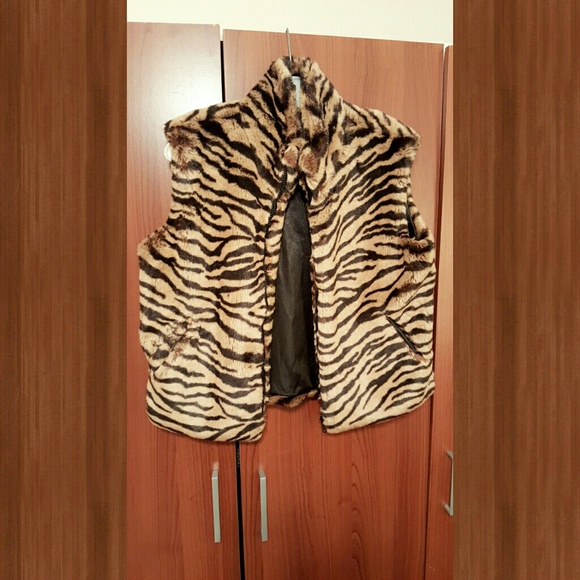 Tiger Fur Vest