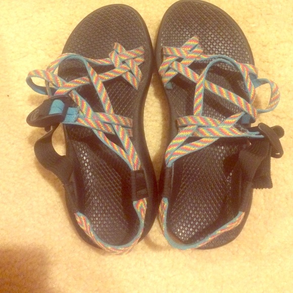 Rainbow chacos