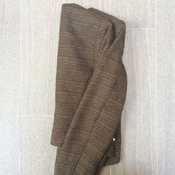 💋Donated💋Green Tweed Moto Jacket - Picture 2 of 2