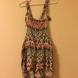 Wet Seal patterned Romper