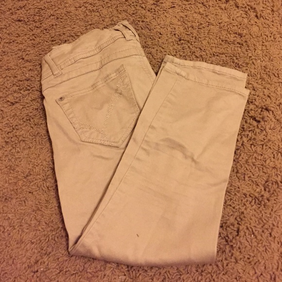 Rewind Cropped Khakis