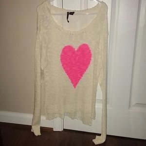 Heart sweater