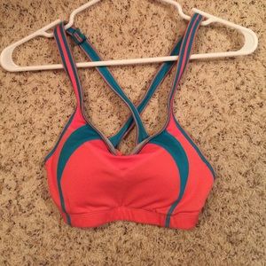 Moving comfort padded bra