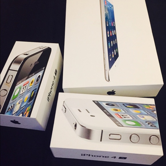 iPad mini iPhone4s boxes