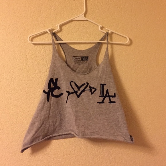 PacSun NYC/LA crop tank