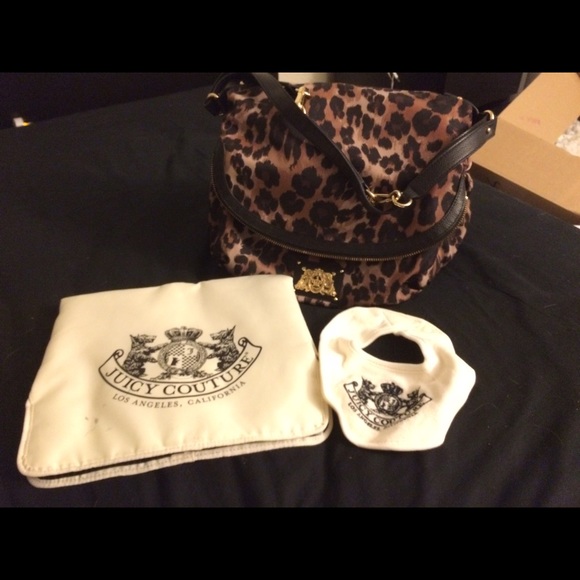 Juicy couture diaper bag