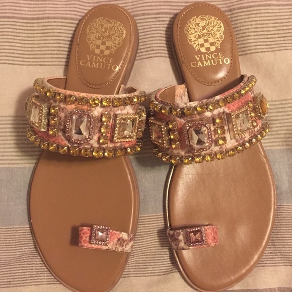 Vince Camuto Bejeweled Slipper