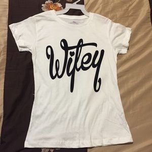 "Wifey" Printed Tee Shirt