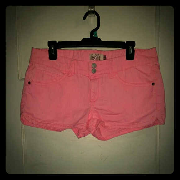 Pink Color Shorts