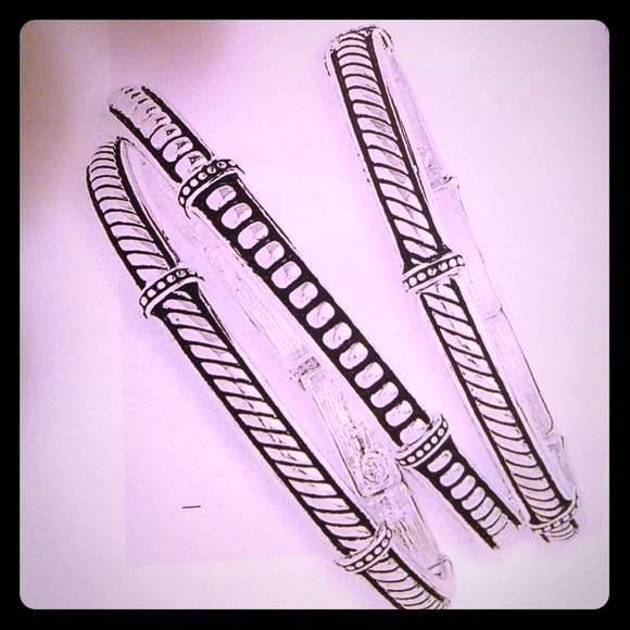 Silver bracelets