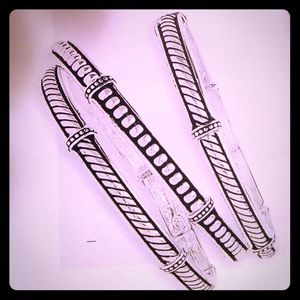 Silver bracelets
