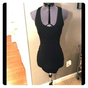 Bebe little black dress short and sexy