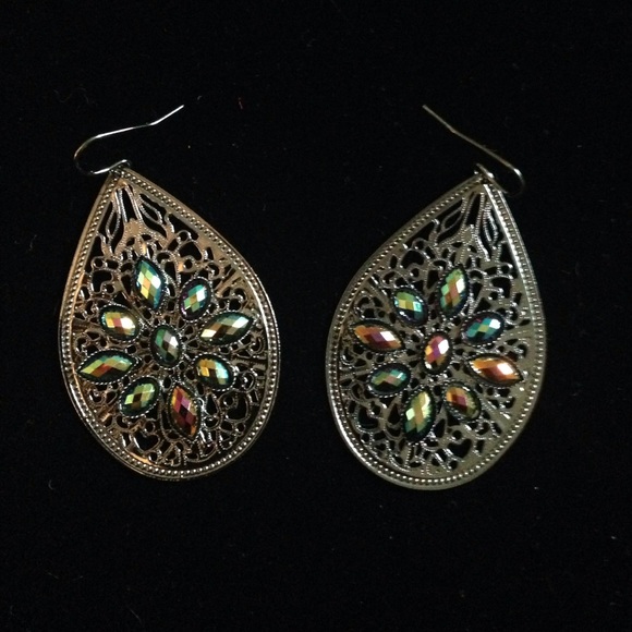 Hematite earrings