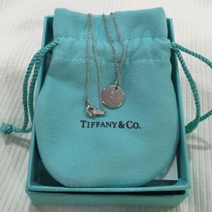 Tiffany & Co.  notes L charm on 16" chain