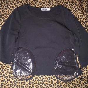 Gojane Crop top w/ Clear pockets