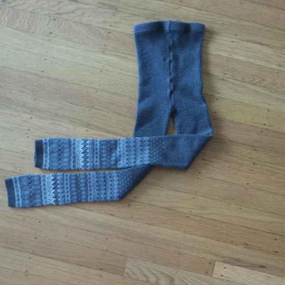 Grey winter leggings