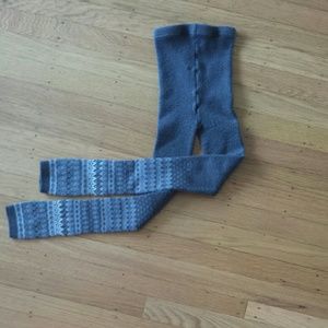 Grey winter leggings