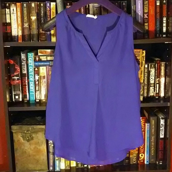 Lush Split Neck Tank