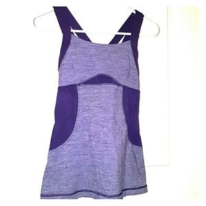 Lululemon purple tank