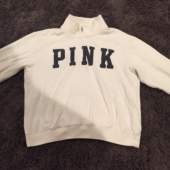 Victoria's Secret Pink Half Zip Sweater