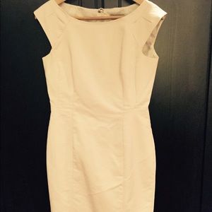 H&M light blush suiting dress.