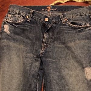 7 Seven. Jeans.    Size 31. Long 41 inch length