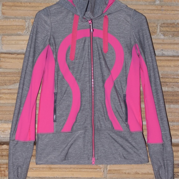 Lululemon Heathered grey hoodie